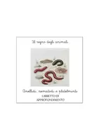 anteprima - Altro tipo di materiale - Libretto sugli anellidi, nematodi e platelminti - Pagina di copertina