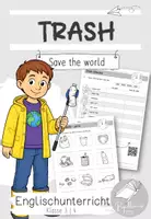 Vorschau - Arbeitsblätter - Trash and waste | Save the world - Deckblatt