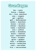 Vorschau - Arbeitsblätter - Englisch Grundvokabular (Verben) Quiz (1) - Seite 3