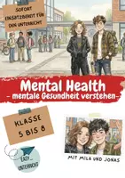 Vorschau - Unterrichtsreihen - Gefühle, Selbstwert & Freundschaft – Unterrichtsreihe für Ethik / soziales Lernen (Klasse 5–8) - Deckblatt