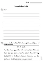Vorschau - Test - Nominalisierung/ FRESCH Lernzielkontrolle/ Arbeit Klasse 4 - Seite 2