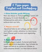 Vorschau - Anderer Materialtyp - 6 Tipps gegen Trägheit und Erschöpfung - Seite 1
