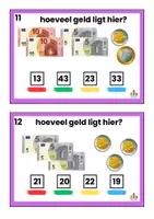 Voorbeeld - geld speurtocht kleuren bewegend leren - Voorblad