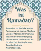 Vorschau - Arbeitsblätter - Ramadan verstehen: Coole Infoposter mit den wichtigsten W-Fragen! - Seite 1