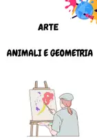 anteprima - Materiale di supporto/inclusione - ANIMALI GEOMETRICI - Pagina di copertina