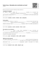 Aperçu - Feuilles d'exercices - Stimulation de la motivation au travail (textes à trous, exercices, vidéo explicative) - Page 1