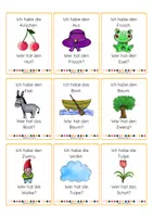 Vorschau - Spiele - FRÜHLING -Wortschatz -Ich habe... Wer hat...? - Seite 3