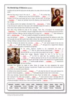 Vorschau - Arbeitsblätter - The Wanderings of Odysseus (Reading / Vocabulary) - Seite 3