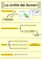 anteprima - Quiz - La civiltà dei Sumeri – Mappe concettuali e schede di verifica - Pagina 1