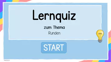 Vorschau - Präsentationen/Tafelbilder - Mathe Interaktives Lernquiz - Runden im ZR 1000 - Seite 1