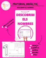 Vista previa - Tarjetas / Manipulativos - Descombrim els nombres...amb les mans👐🏻🩷 - Portada