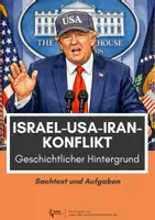 Vorschau - Arbeitsblätter - Israel-USA-Iran-Konflikt ⎮ Geschichtlicher Hintergrund - Deckblatt