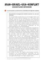 Vorschau - Arbeitsblätter - Israel-USA-Iran-Konflikt ⎮ Geschichtlicher Hintergrund - Seite 1