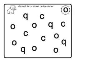 Voorbeeld - letterboekje: de letter o - Pagina 2