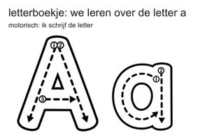 Voorbeeld - letterboekjes bundel: het alfabet - Pagina 1