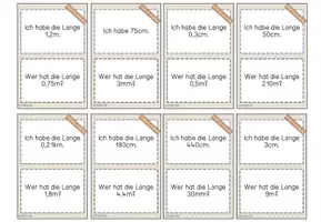Vorschau - Spiele - Lesespiel - Längen umwandeln - Seite 2