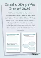 Vorschau - Arbeitsblätter - Israel und USA greifen Iran an! 2026 - Deckblatt