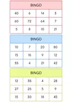 Vista previa - Unidades / Secuencias / Situaciones de Aprendizaje - Paquete de materiales de las tablas de multiplicar - página 3