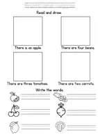 Vorschau - Arbeitsblätter - fruits and vegetables_englisch Vokabeln - Seite 3