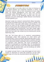 Vorschau - Stationenlernen - Religion: Judentum + Lösungen - Deckblatt