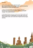 Vorschau - Arbeitsblätter - Religion: Buddhismus + Lösungen - Seite 2