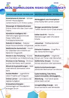 Vorschau - Arbeitsblätter - Tabelle Vor-und Nachteile neuer Technologien + Lösungen - Seite 2