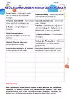 Vorschau - Arbeitsblätter - Tabelle Vor-und Nachteile neuer Technologien + Lösungen - Seite 3