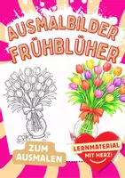 Vorschau - Arbeitsblätter - Ausmalbilder Frühblüher - Deckblatt
