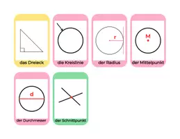 Vorschau - Bildkarten - Geometrie Linien wichtige Begriffe (1) - Deckblatt