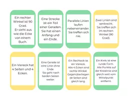 Vorschau - Bildkarten - Geometrie Linien wichtige Begriffe (1) - Seite 3
