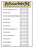 Voorbeeld - tafelboekje alle maal en deeltafels - Pagina 1
