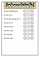Voorbeeld - tafelboekje alle maal en deeltafels - Pagina 2