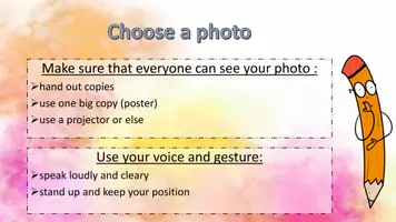 Vorschau - Präsentationen/Tafelbilder - how to present a photo - Seite 2