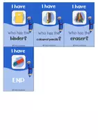 Vorschau - Spiele - I have... who has...? - school things 1 - Seite 3