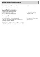 Vorschau - Arbeitsblätter - Bewegungsgeschichte Frühling – Bewegungsgeschichte mit Arbeitsblättern für Klasse 1 & 2 - Seite 2