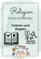 Vorschau - Stundenentwürfe - Gebote und Regeln - Deckblatt