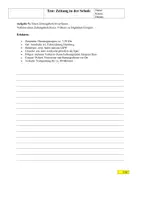 Vorschau - Klassenarbeiten - Klassenarbeit Zeitungen + Erwartungshorizont - Seite 2