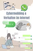 Vorschau - Arbeitsblätter - Cybermobbing & Verhalten im Internet - Deckblatt