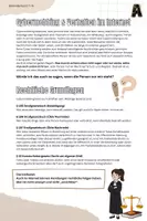 Vorschau - Arbeitsblätter - Cybermobbing & Verhalten im Internet - Seite 1