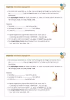 Vorschau - Arbeitsblätter - Grammar Cards: Past - Seite 1