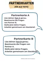 Vorschau - Arbeitsblätter - Sachtexte Partnerarbeit Bundle - Seite 3