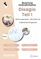 Vorschau - Präsentationen/Tafelbilder - Verbindlichkeiten Was sind Disagio? - Deckblatt