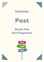 Vorschau - Arbeitsblätter - Grammar Cards: Past - Deckblatt