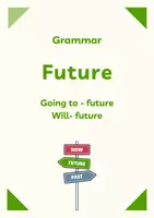 Vorschau - Arbeitsblätter - Grammar Cards: Future - Deckblatt