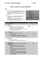 Vorschau - Stundenentwürfe - Jesus als Freund der Notleidenden (Bartimäus) - Seite 1