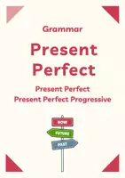 Vorschau - Arbeitsblätter - Grammar Cards: Present Perfect - Deckblatt