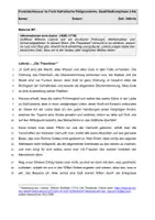Vorschau - Klassenarbeiten - Oberstufenklausur: Theodizee nach Leibniz (bearbeitbar + EWH) - Seite 1