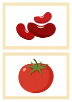 Vorschau - Bildkarten - flashcards fruits and vegetables_Wort- und Bildkarten Englisch - Seite 3