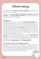 Vorschau - Arbeitsblätter - Bildergeschichte: Frühling / Frühblüher (Schreiben üben) Klasse 2, 3, 4 - Seite 1