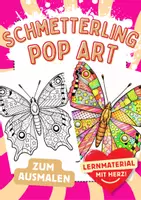 Vorschau - Mal- und Bastelvorlagen - Pop Art Frühling - Deckblatt